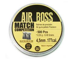 Пули Apolo Air Boss Match 4,5 мм, 0,55 г 500 штук
