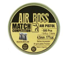 Пули Apolo Air Boss Match Pistol 4,5 мм, 0,45 г 500 штук